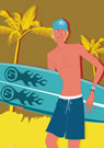 Surfing Boy