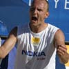 Marcus Popp beim Nokia Beach Cup