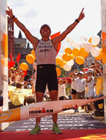 Normann Stadler beim ironman Germany in Frankfurt