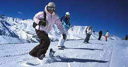 Back on Snow Materialtests