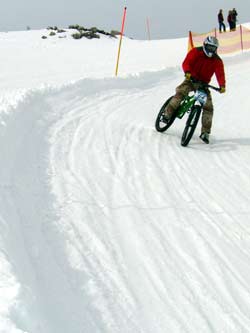 MTB Snow Downhill