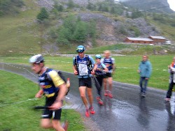 Regen erschwerte den Teams das Vorankommen