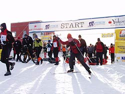 Startschuss beim Yukon Arctic Ultra