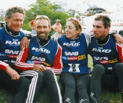 Team adidas Natventure bei The Raid 2004