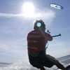 Kiteboarder. Bild: Kiteboard Worldcup