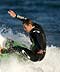 Surfer Clint Kimmins.  Foto: Mark Watson