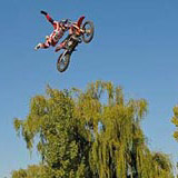 FMX-Star Mat Rebeaud. Foto: Marcel Lämmerhirt