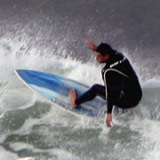 Surfer an der spanischen Nordküste. Foto: Philipp Günther