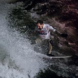 Flori Kummer am Eisbach. Foto: Andreas Fuchs