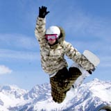 Snowboard Gewinnspiel.