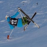 Der Freeskier des Jahres 2008 Bene Mayr.  Foto: Tom Bause
