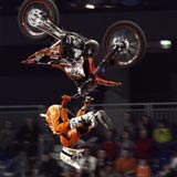 José Miralles bei der Night of the Jumps. Foto: Oliver Franke / IFMXF.com