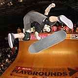Sam Beckett bei den Extreme Playgrounds 2008. Foto: Kay Clauberg