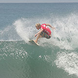 Gerry Schlegel bei den World Surfing Games 2009.  Foto: Veranstalter