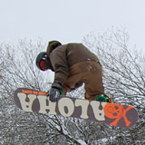 Snowboarder haben im Schwarzwald eine neue Heimat gefunden. Foto: Snowfunpark in Freudenstadt