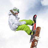 King of Snow: Back Side Wallride in Runde acht Foto: Veranstalter