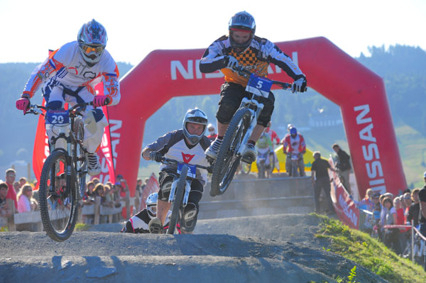 Bike Festival 2010: Four-Cross Europameisterschaft in Willingen Foto: Veranstalter