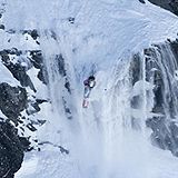 Jen Ashton bei der Freeride World Tour. Foto: freerideworldtour.com / S. Sozonoff