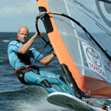 Bernd Flessner beim Deutschen Windsurf Cup. Foto: DWC