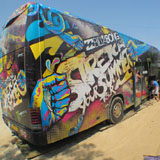 Stretch Your Summer Bustour in Pinneberg, Billabong, NewSchnitzel. Foto: Daniel Deak Bardos