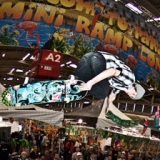 Volcol Miniramp Contest auf der ISPO 2010. Foto: Volcom Europe