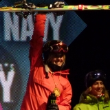 Sarah Burke gewinnt Gold in Aspen. Foto: Roxy