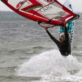 Windsurfer Adrian Beholz.  Foto: Julian Robinet