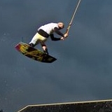 Wakeboard Action in Thannhausen. Foto: B. Wiedenhofer