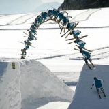 Horsefeathers Superpark am Dachstein. Foto: Simon Vanhal