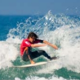 Arne Bergwinkel beim Quiksilver German Champs 2011. Foto: Deutscher Wellenreit Verband