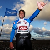 Philip Köster beim PWA World Cup Klitmøller. Foto: John Carter