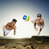 Wings Acadamy mit Julius Bring und Jonas Reckermann. Foto: Ray Demski/Red Bull Content Pool