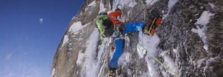 David Lama am Moose's Tooth. Foto: Dani Arnold/Red Bull Content Pool