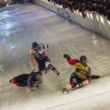 Red Bull Crashed Ice Moskau 2014. Foto: ANDREAS LANGREITER/Red Bull Content Pool