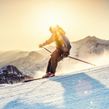Skifahrer. © istock.com/vm
